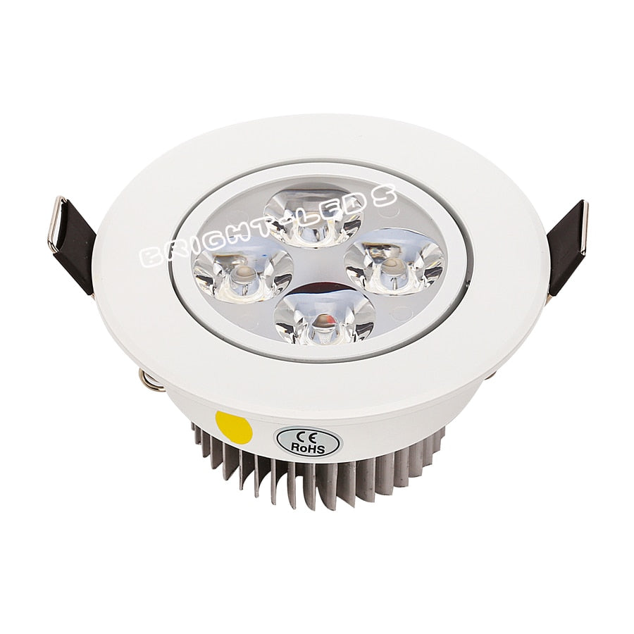 New 20pcs Dimmable Recessed led downlight 3W 4W 5W 7W dimming LED Spot light led ceiling lamp AC 110V 220V