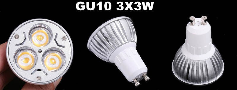 Led 9W 12W 15W GU10 MR16 E14 E27 Dimmable lamp Led Spotlight 220V 110V downlight Warm White Cold White led bulb light