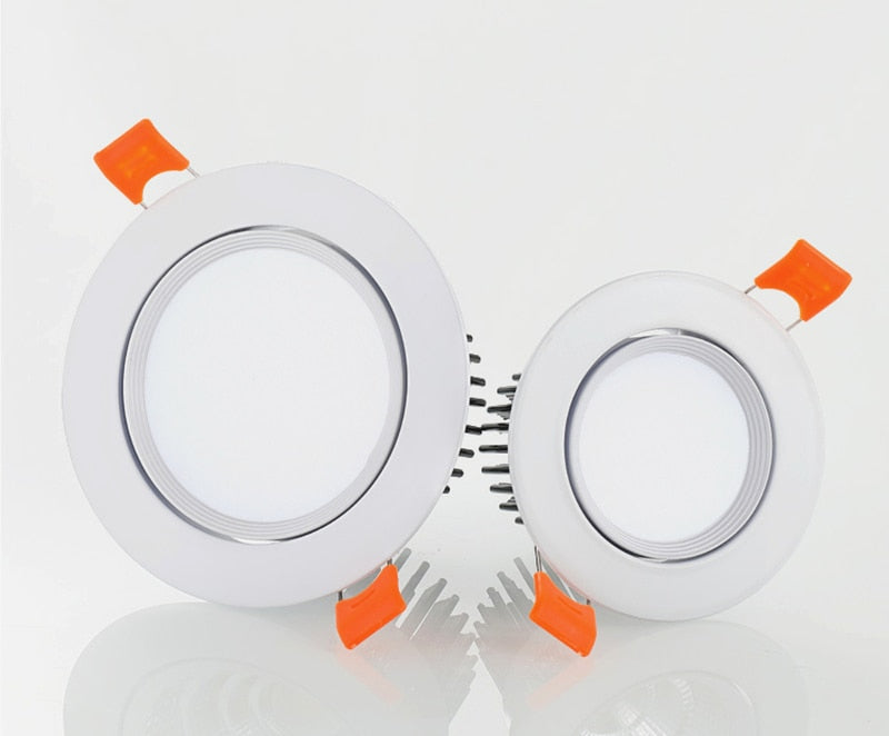 Circular Dimmable Recessed LED Downlights 7W 9W 12W 15W COB LED Ceiling Spot Lights AC110-240V LED Ceiling Lamps Indoor Lighting