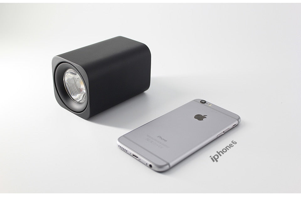 Square LED Surface Mounted Cube Ceiling Downlight for Room/Corridor/Hallway AC85-260V COB Design Spot light