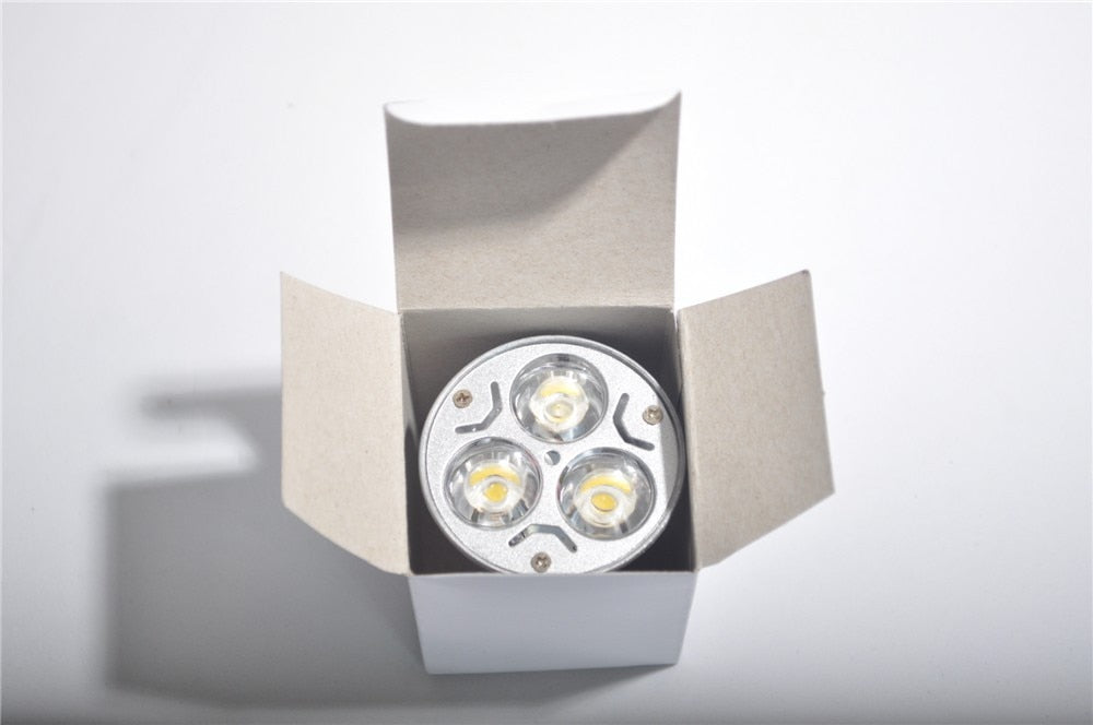 Super Bright 15W 12W 9W GU10 LED Bulbs Light 110V 220V Dimmable Led Spotlights Warm/Cool White LED downlight