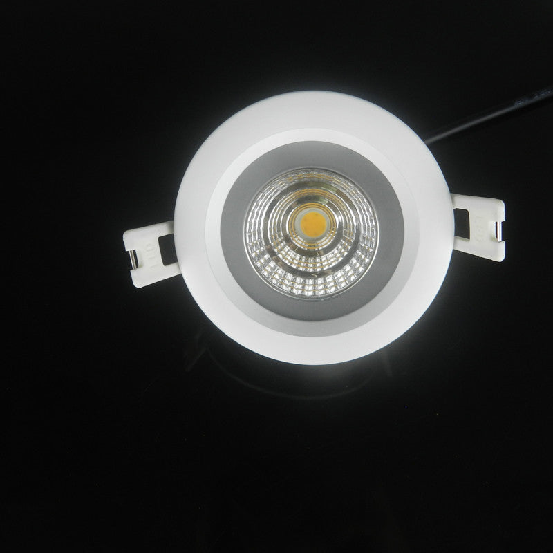 Dimmable COB LED Ceiling down Light round Recessed Led Downlight IP65 Waterproof 5w 7w 9w 12w AC220-265V home decor lighting