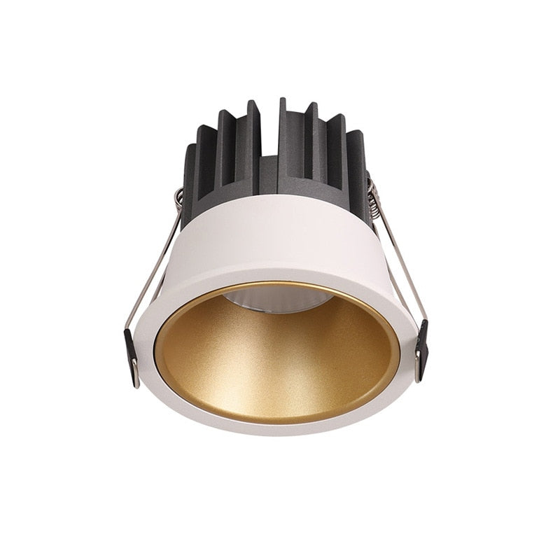 Super Bright Recessed Dimmable LED Downlight COB 7W 10W 12W Warm White Nature White Cold White Recessed LED Lamp Spot Light