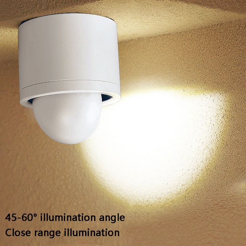 Dimmable Surface Mounted LED COB Downlight White/Black AC85-265V 360 Degree Rotating LED Spot Light 15W 9W 7W 5W Ceiling lamp