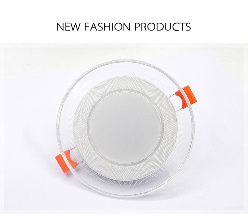 Light guide LED Downlight 3W 5W 7W 9W 12W 15W 18W Acrylic Panel Lights Ceiling Recessed Lamps High Brightness