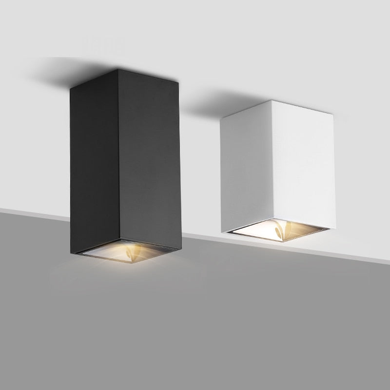 Dimmable LED Surface Mount Ceiling light down light 8W 12W No opening Downlight LED Spotlight decoration Ceiling lamp AC110V220V