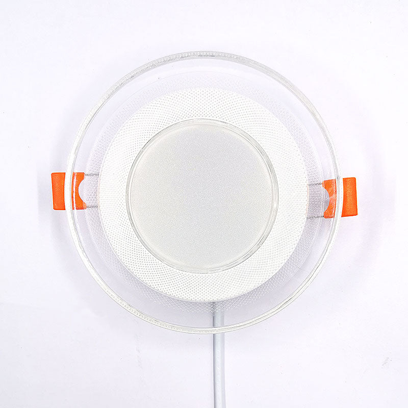 LED 4 pcs Light guide LED Downlight 3W 5W 7W 9W 12W 15W 18W Acrylic Panel Lights Ceiling Recessed Lamps High Brightness