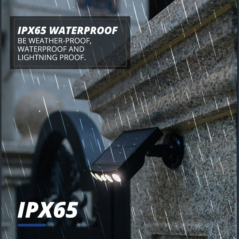 Powerful Solar Light Outdoor Motion Sensor Waterproof Garden 100W LED Solar Lamp Spotlight For Garden Path Street Led Wall Light