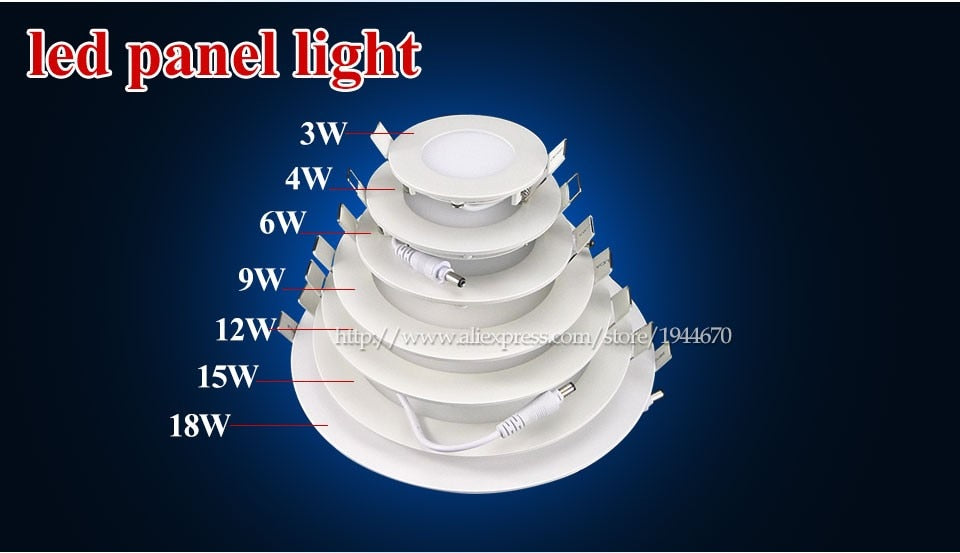 Ultra-Thin Milight Downlights Led Spot Light 3W 4W 6W 9W 12W 15W 18W AC85-265V Mini Led Spots 220V Dimmable 110V Round Lamp