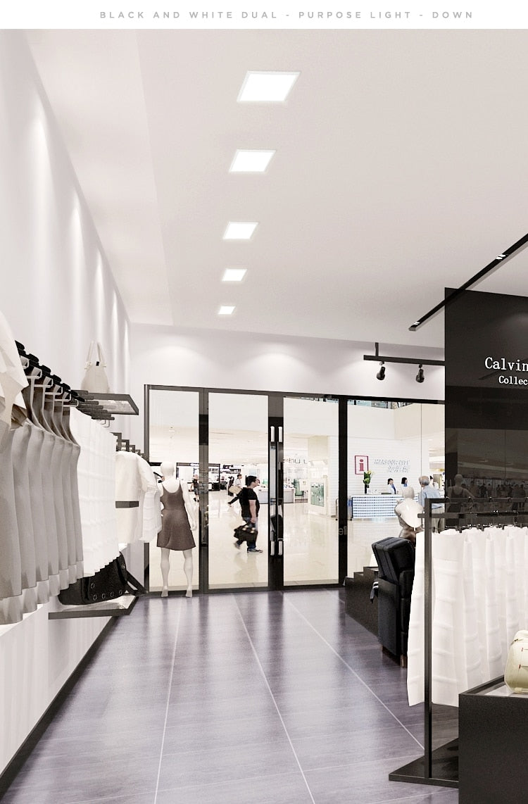 LED Downlight 1pcs Panel light Dimmable Recessed led downlight 12W 18W 24w 36w Square LED Spot light led ceiling lamp AC110V 220V