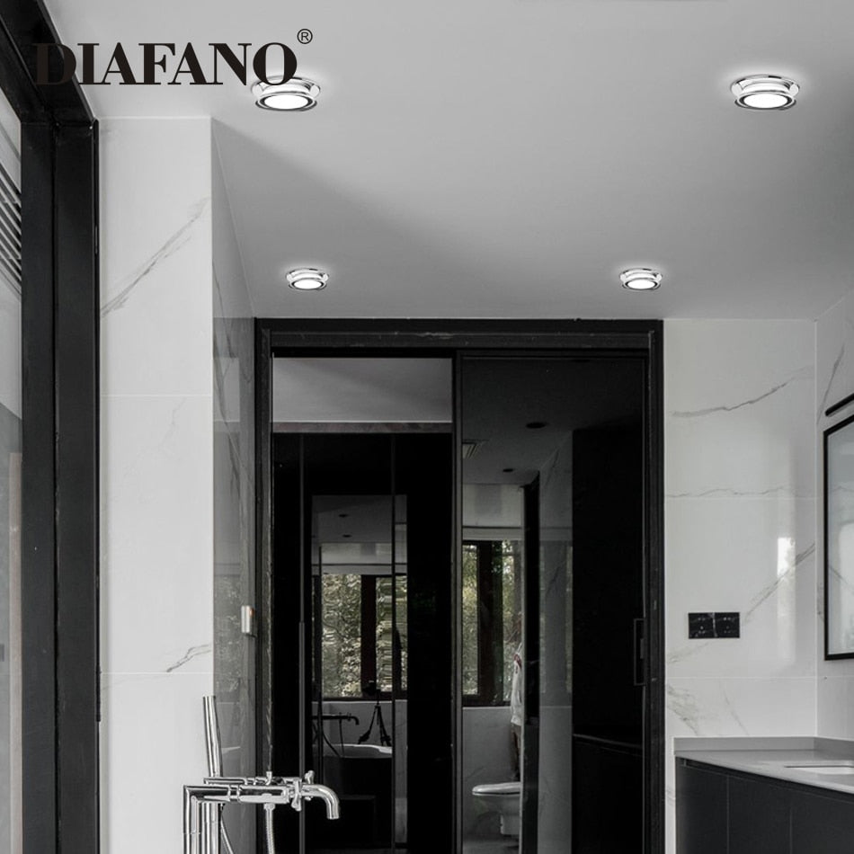 Dimmable LED downlight 5W 7W 9W 12W led spotlight AC220V 110V led recessed ceiling lamp Indoor Lighting For home illumination