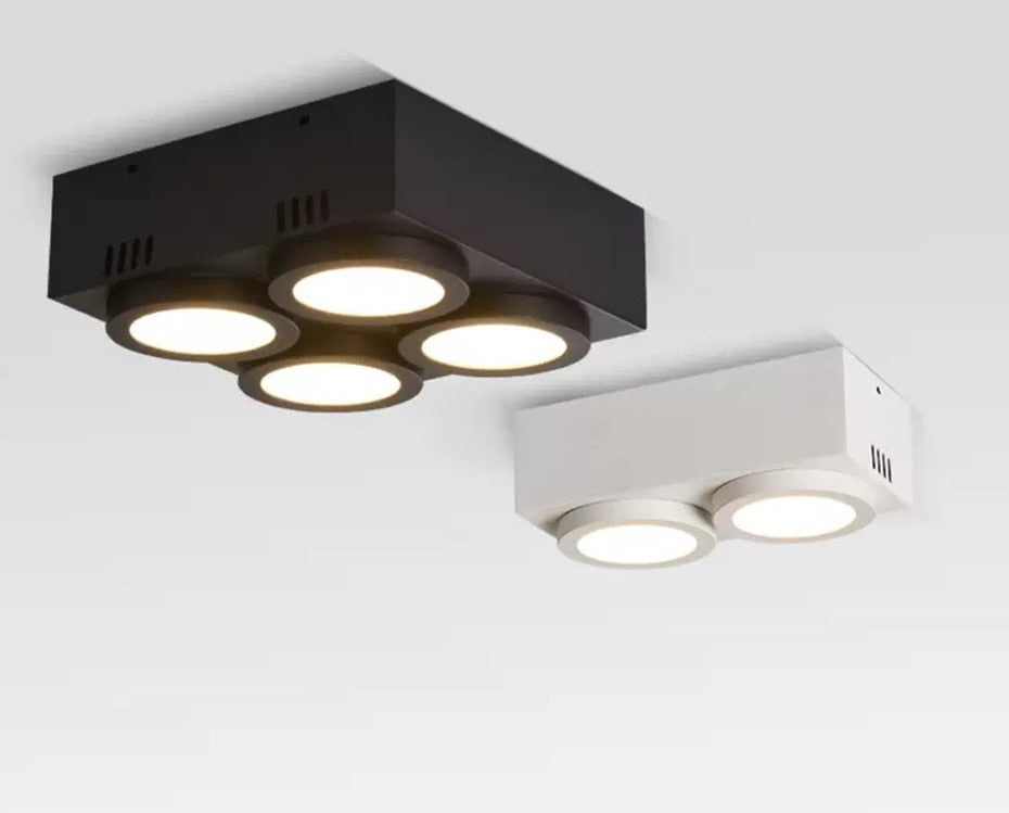 Square LED Wall Mounted Downlight COB Spot light Ceiling Lamp Surface Mounted Downlight decoration Ceiling Lamp 220V