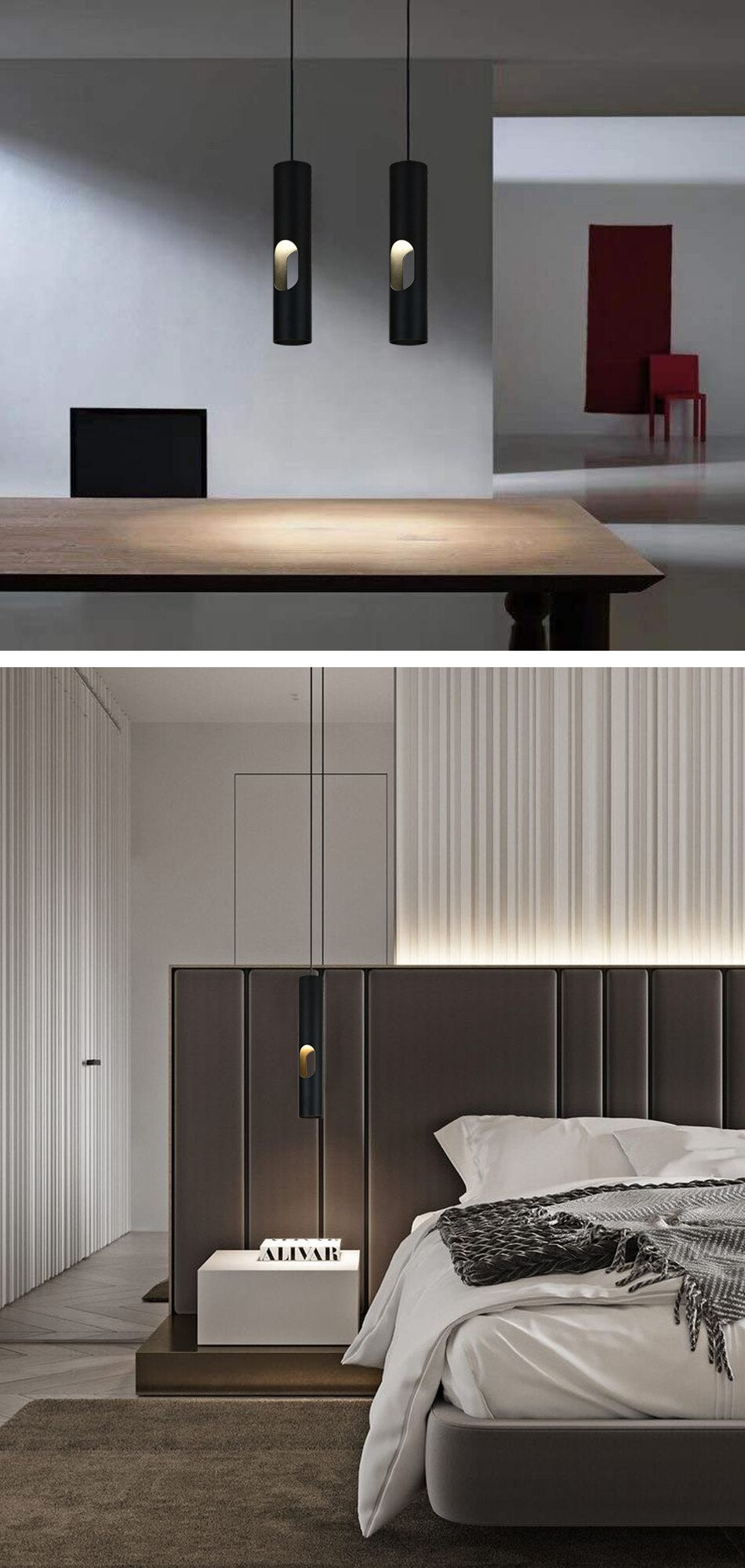 Led Downlight Long Tube Surface Mounted Gu10 Replaced Modern Aluminum LED Spotlight Living Room kItchen Store Hotel Indoor Lamp