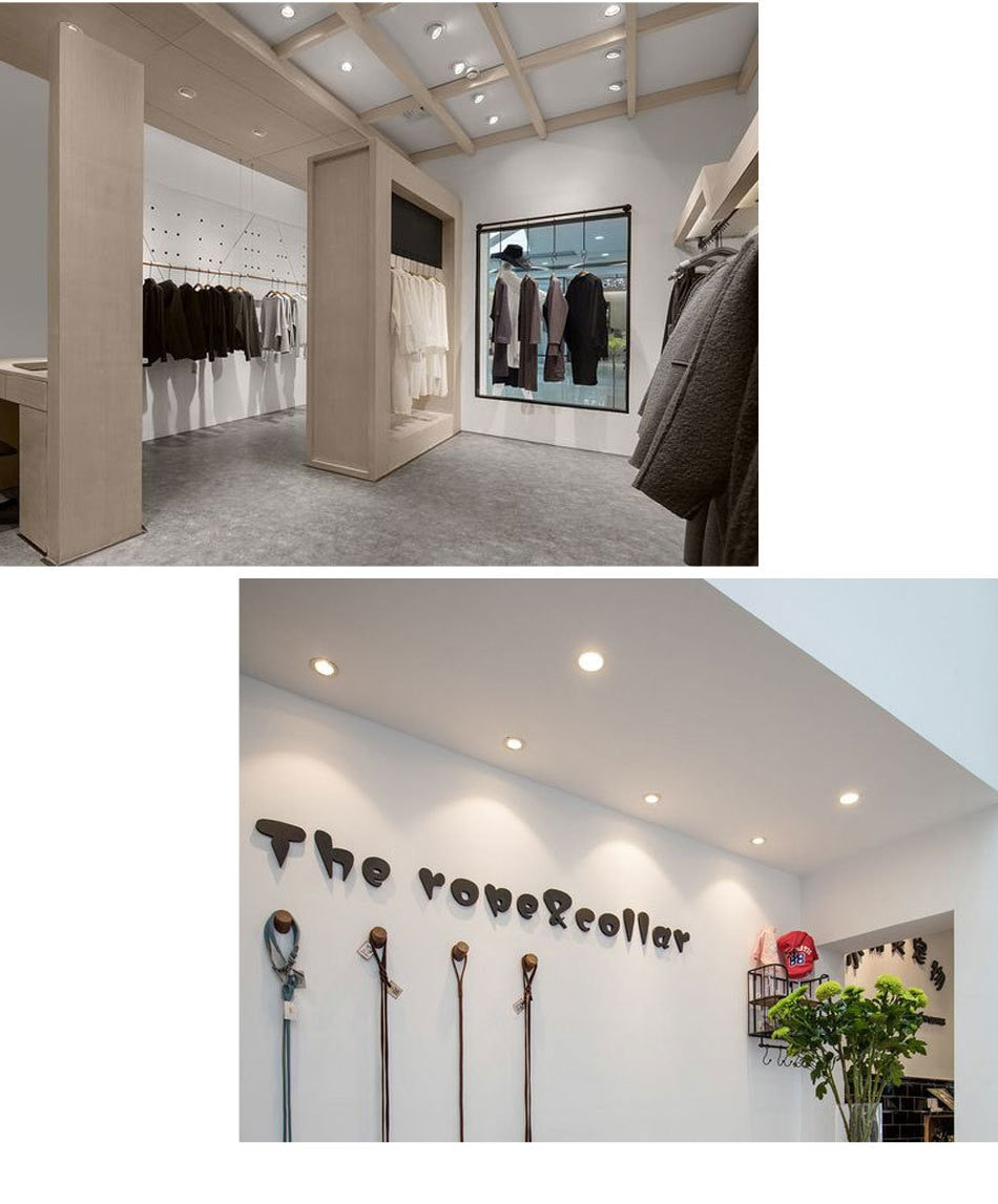 White Ceiling LED Recessed Downlight 7W 12W 18W Dimmable Spot Down Light Aluminum AC Kitchen Lamp COB Foyer Lighting Round Lamp