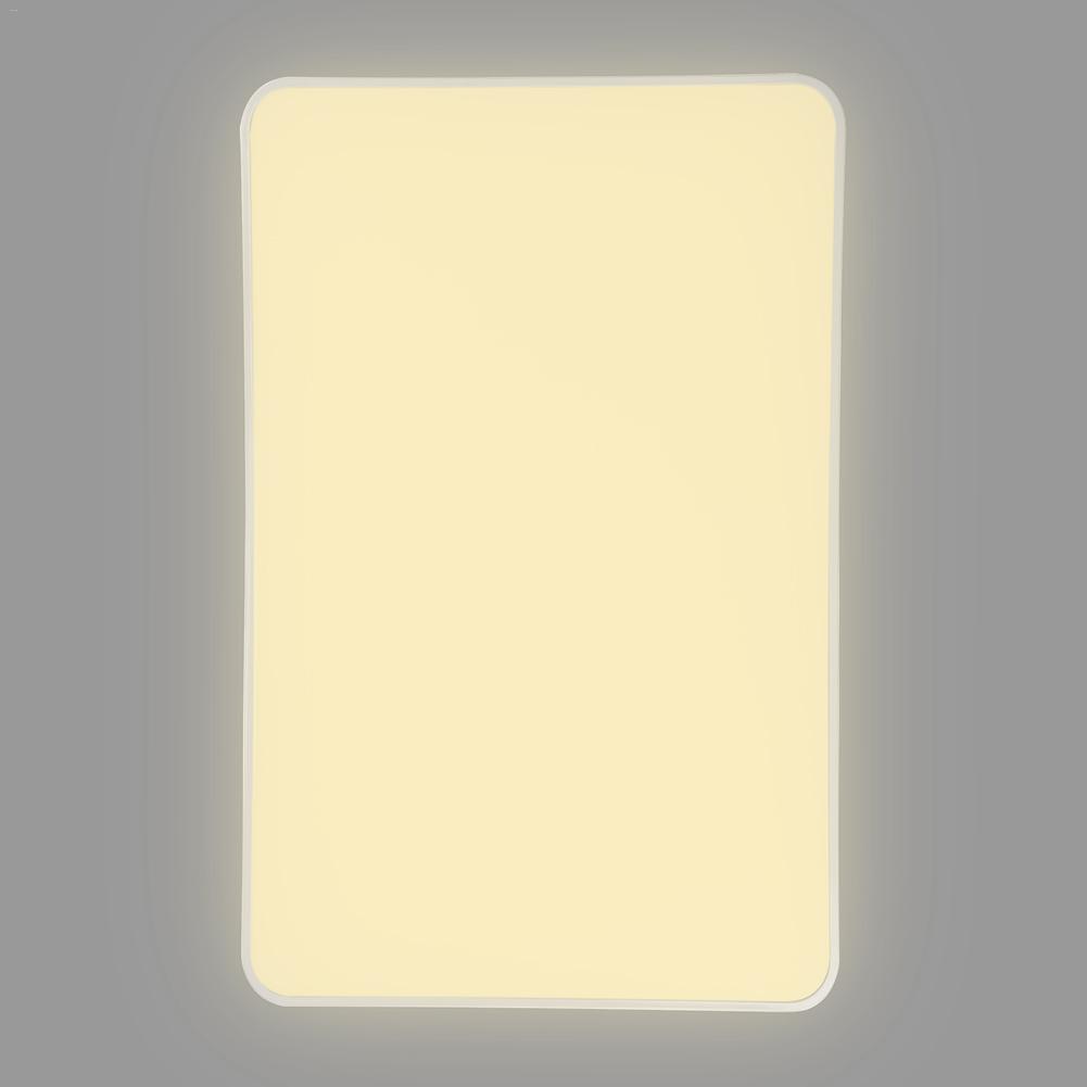 Ultra Thin Square LED Panel Light 72W LED Surface Ceiling Downlight Lamp For Bathroom Kitchen Living Lamp Day/Warm White Dimmable