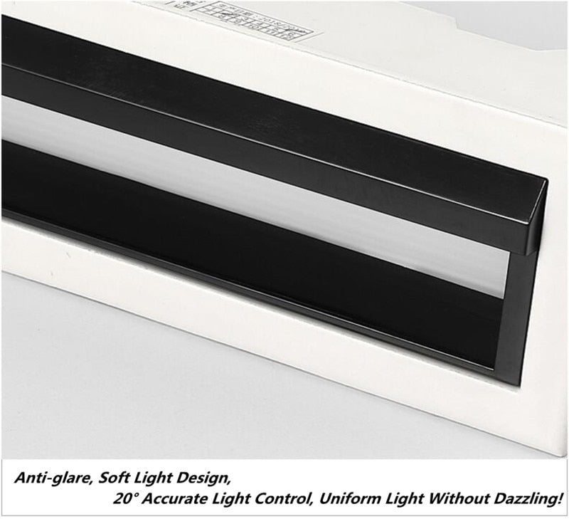 Recessed Square COB Dimmable LED Downlights 10W 20W 30W LED Ceiling Spot Lights AC85V~265V LED Strip Lights Indoor Lighting