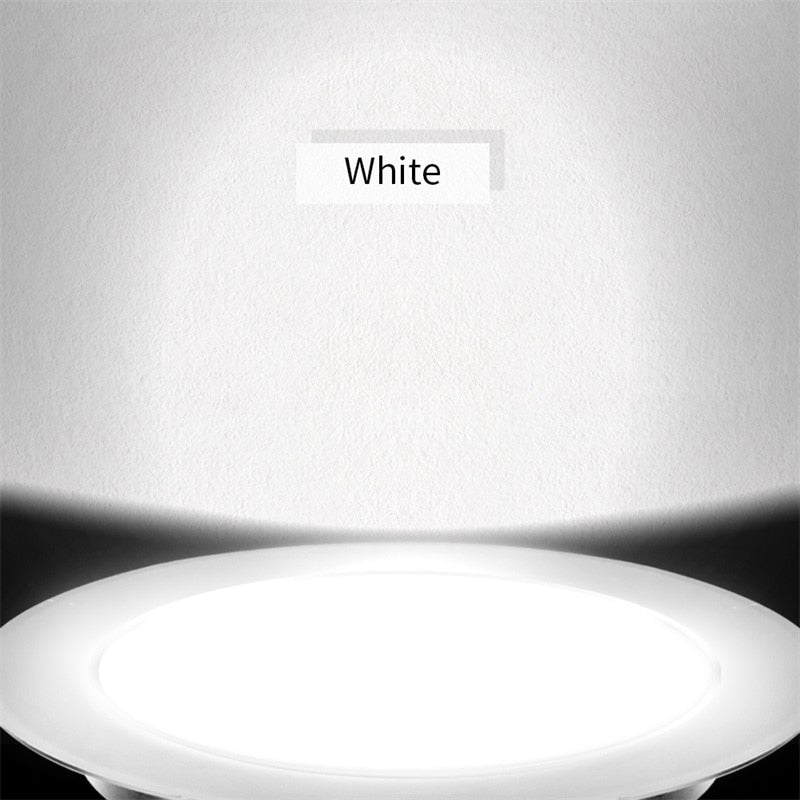 JUNEJOUR 10 PCS 3/5/7W 220-240V Dimmable LED Ceiling Downlight Recessed Cabinet Wall Spot Light Down Lamp Spot Light