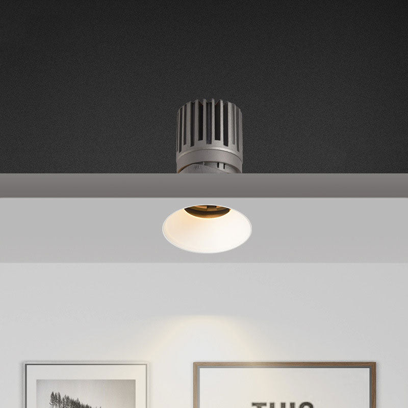 No Flickering Anti Glare LED Recessed Downlight 7W 12W LED Ceiling Spot Light For Hotel Corridor Bedroom Living Room