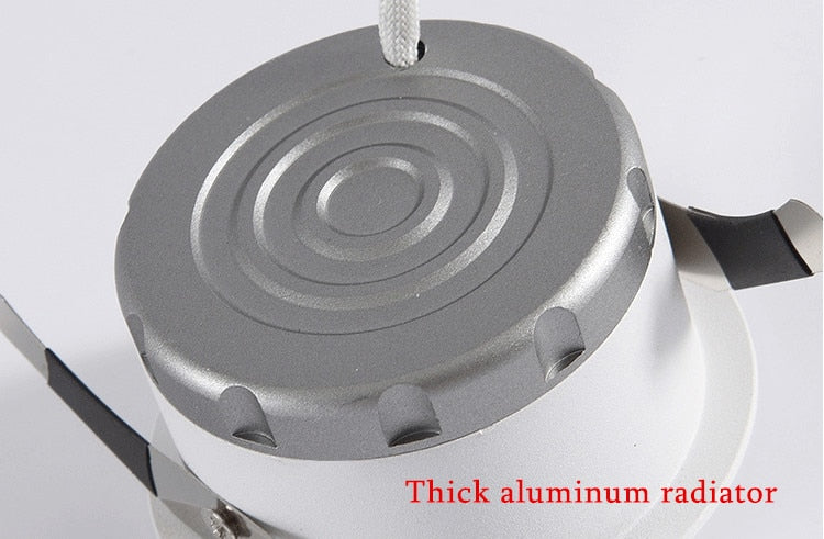 New 2020 Honeycomb Nest Anti Glare Lens COB Recessed Downlight 5W 7W 12W 15W Round LED Ceiling Spot Light Pic Background