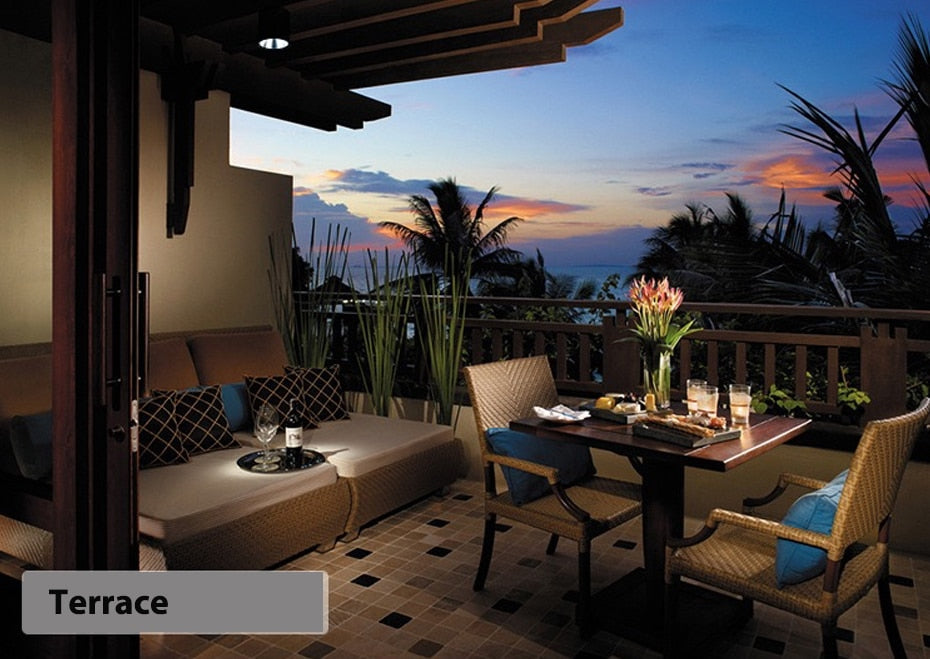 LED waterproof Ip65 COB Ceiling outdoor Surface Mounted 8W 12W 15W 20W 30W AC85-265V LED downlight Hotel villa home lighting