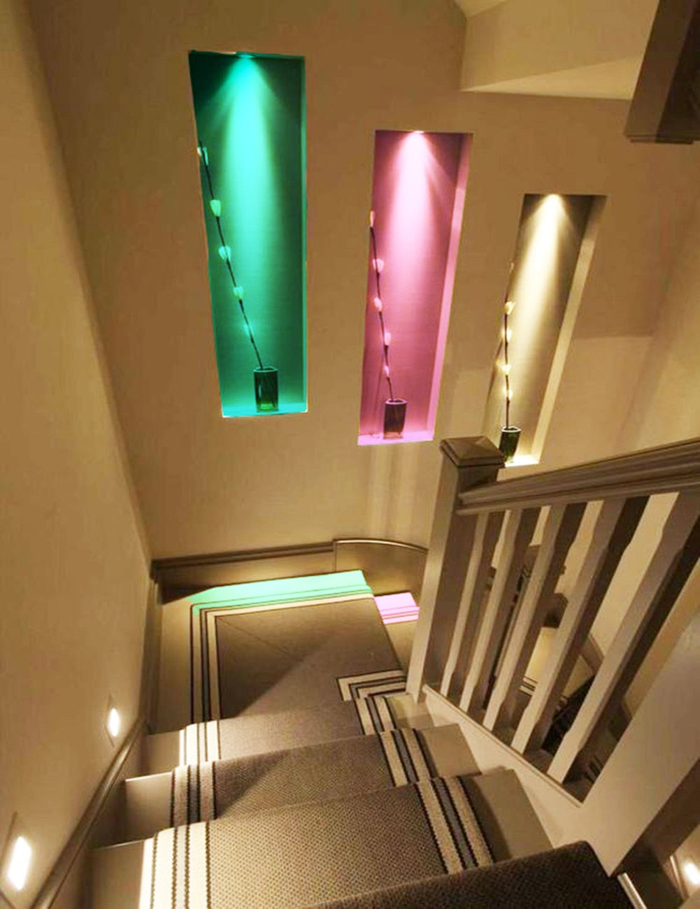 BOAZ 6 Inch Recessed Light Downlight 15w RGB CW Bluetooth Mesh Led Dimmable Ceiling Lamp Voice Control by Alexa Support Drop