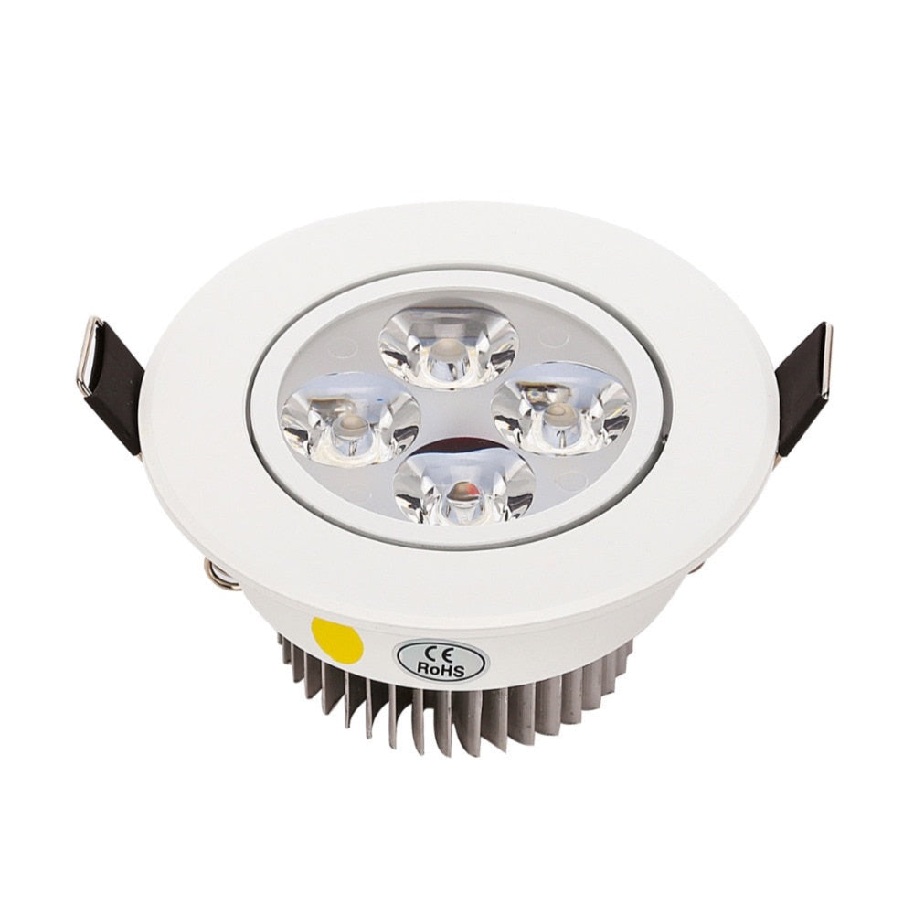 10pcs/lot 9w 12w 15w cool white warm white dimmable LED Recessed Downlight AC110V 220V for home bathroom kitchen store lights