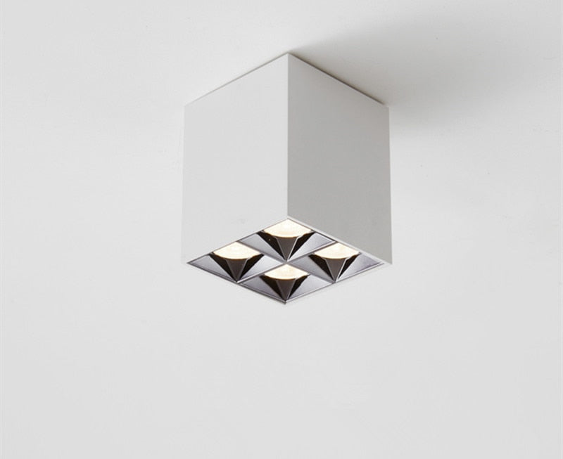 led surface mounted 8W 16W 18W 36W anti-glare downlight lighting living room ceiling type bold lamp grille lamp