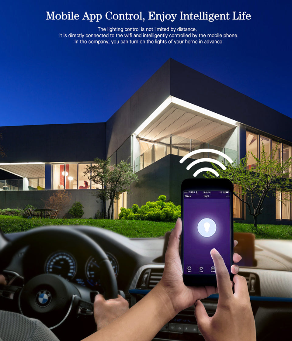 LED Downlight Smart Surface Mounted Spot Lamp Tuya Smart Home App WIFI Ceiling Lights Modern Indoor lighting Dimmable RGB CW WW