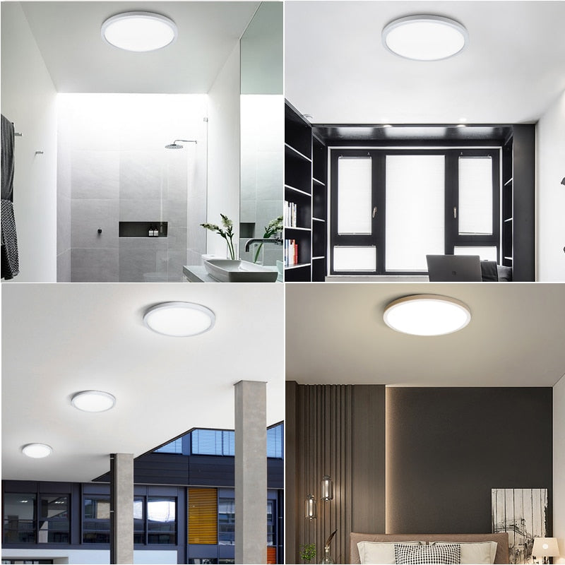 Living Room lights LED Ceiling Lamp Ultra-thin Cold White 9W 13W 18W 24W lighting fixture Ceiling Lights for Bedroom and kitchen