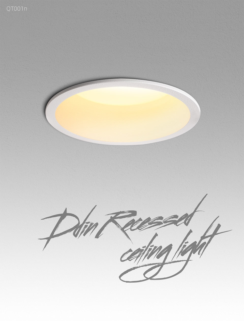 Aisilan Led Downlight Matte soft Anti-glare Recessed Downlight Aluminium Ceilling Spot Light narrow side waterproof spot light