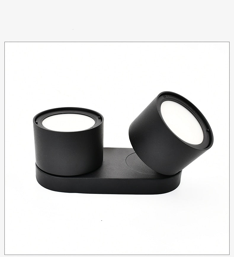 Spotlight 14W 24W AC110V-240V led downlight adjustable angle aisle corridor ceiling spotlight