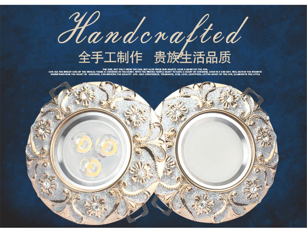 Nordic Modern Round Garland Led Ceiling Lamp 3W 5W 7W 220V For Hallway Living Room Corridor Luxury Loft Decors Resin Downlight