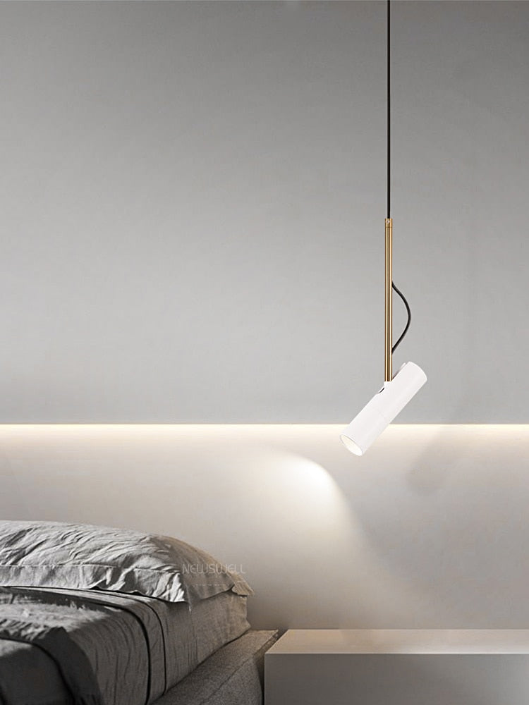 Bedside Pendant LED COB Down Light Hanging Kitchen Suspension Lamp Spot Lighting LED Down Light Adjustable Downlight Hang lamp