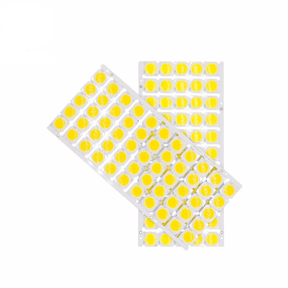 55pcs a lot 3W 5W 7W 10W LED COB Light Bulb On Board 13*13mm High Power LED Chip Light Lamp Spotlight Downlight Lamps