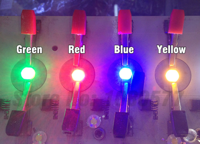 50pcs 1W 3W High Power LED Light-Emitting Diode LEDs Chip SMD Warm White Red Green Blue Yellow For SpotLight Downlight Lamp Bulb