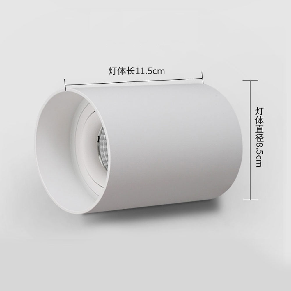 Replaceable GU10 Bulb Kitchen Foye Bedroom Living room LED Ceiling light 6W Cylinder type Supermarket Aisle6