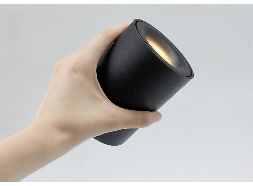 LED downlight 10W 15W COB LED Ceiling Lamps Adjustable Rotatable Surface Mounted LED Downlights COB LED Spot Light 1pcs YRANK