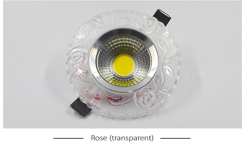 Ultra Slim Round 10pcs/lot Concealed Color phantom LED Panel Light 3W 5W 7W 9W Lamp Acrylic Downlight AC110 220V indoor light