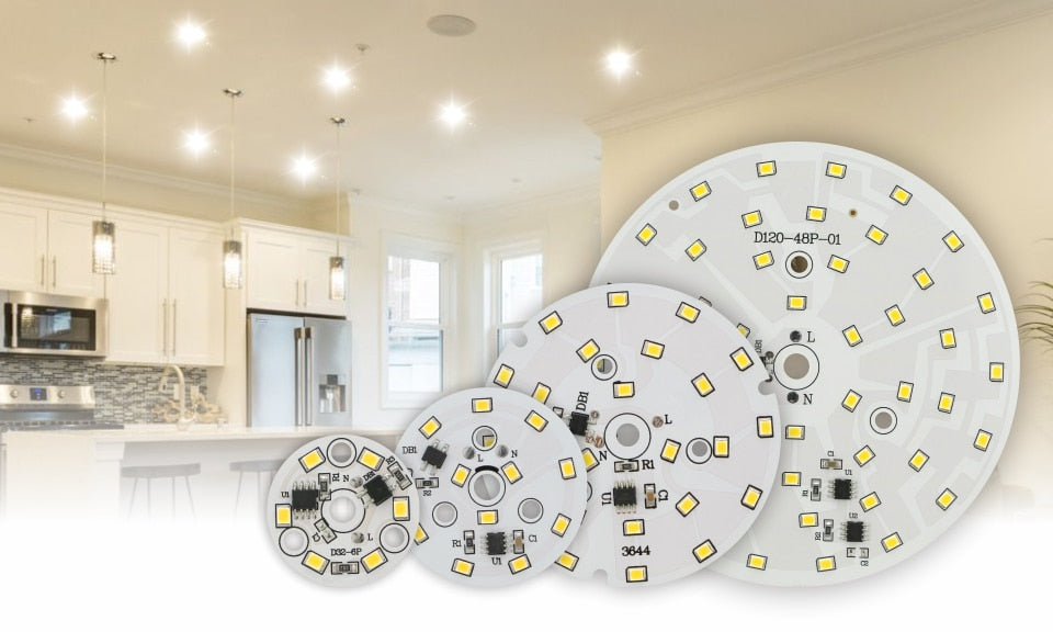 LED Chip 3W 5W 7W 9W 12W 15W 18W SMD 2835 Light Beads AC 220V-240V DIY For Led Downlight Cold/Warm white Lighting Spotlight