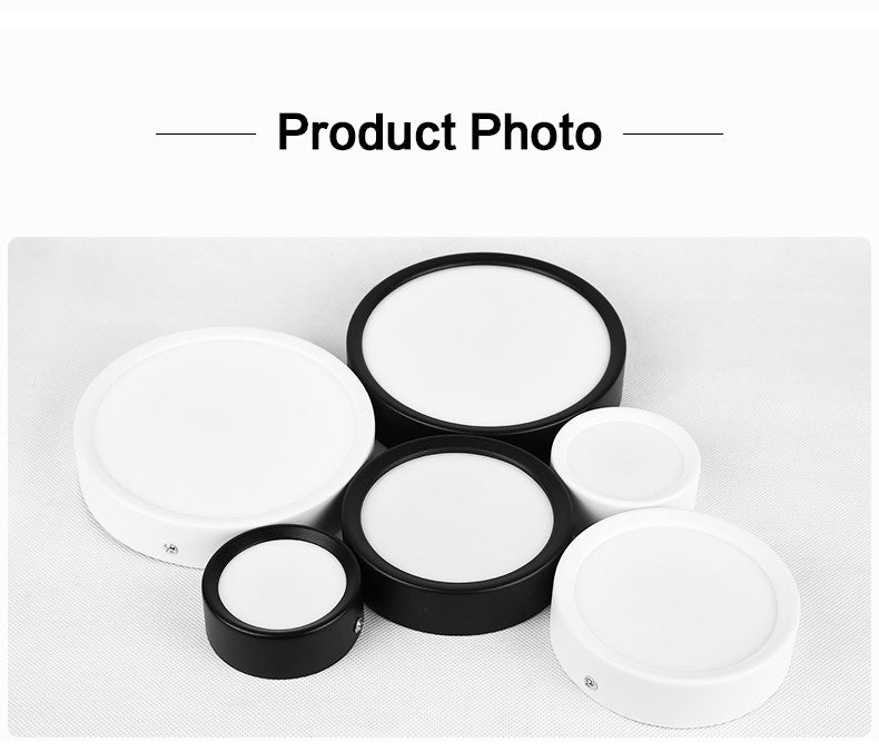 LED Downlight Modern Ceiling Lamp Surface Mounted Spot Led 3W 5W 7W 9W 12W 15W 18W Ultra Thin Bedroom Living Room Lighting 220V