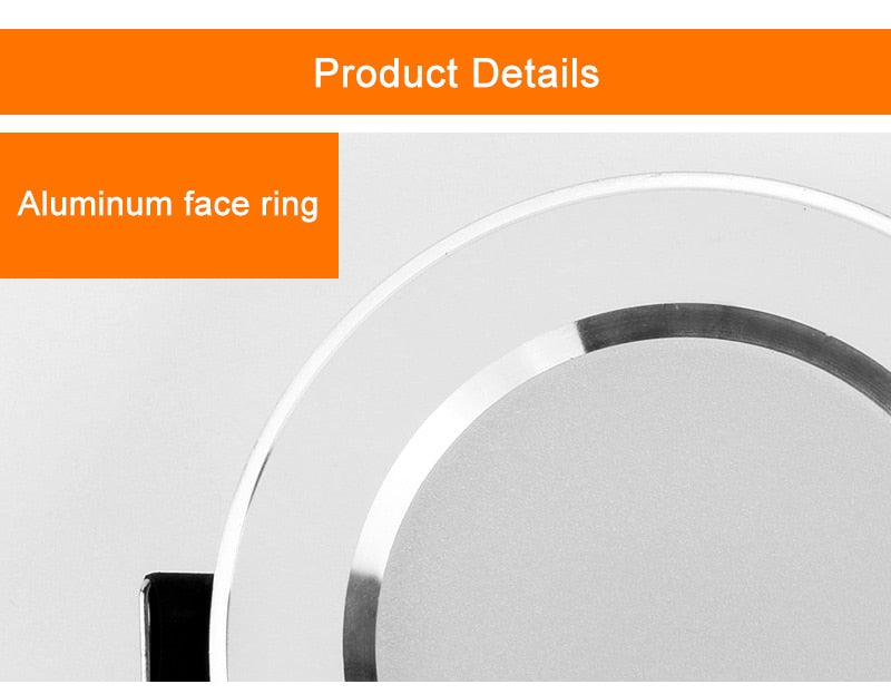 LED Downlight 10Pcs 3W 5W 7W 9W 12W 15W Recessed Round LED Ceiling Light Lamp 220V 240V Indoor Lighting Warm White Cold White