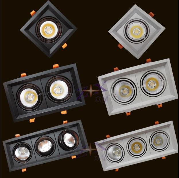 Dimmable Led downlight light COB Ceiling Spot Light 10w 20W 30W ceiling recessed Lights Indoor Lighting AC110V-220V