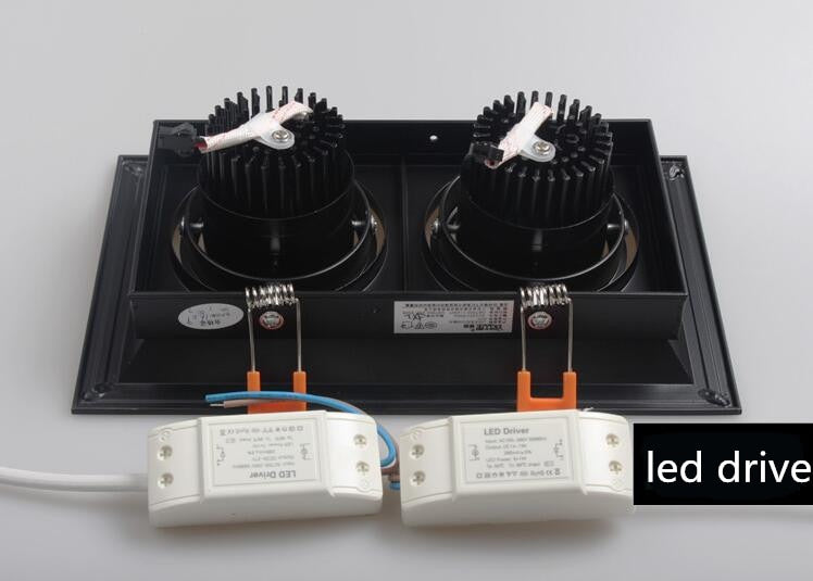 Dimmable Led downlight light COB Ceiling Spot Light 10w 20W 30W ceiling recessed Lights Indoor Lighting AC110V-220V