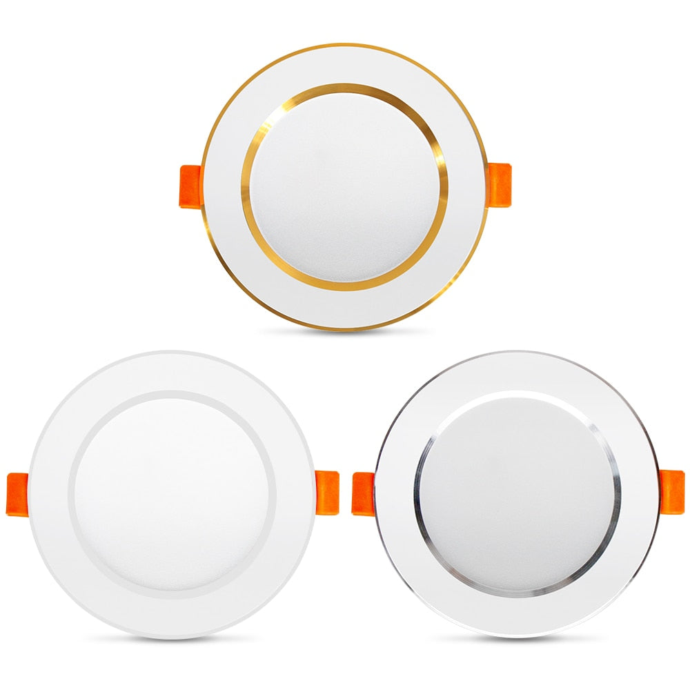 LED Downlight 12W 9W 7W 5W Recessed LED Ceiling Lamp AC 220V 230V Spot light led Indoor Lighting Warm White Cold White