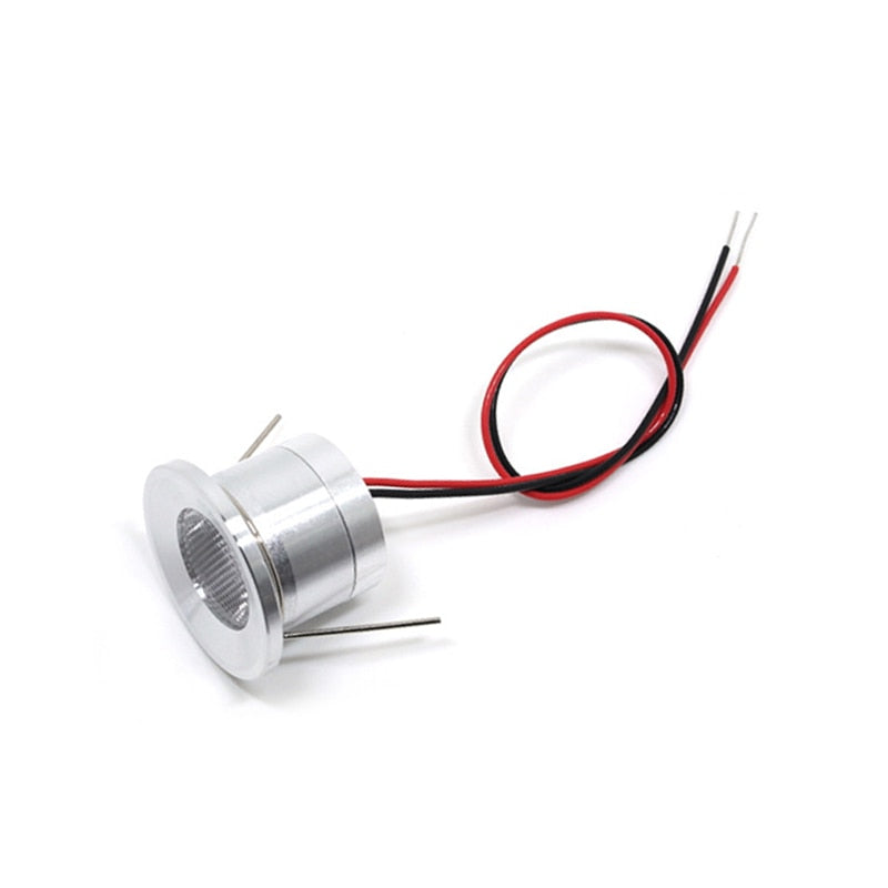 Bathroom ceiling spotlight IP65 outdoor waterproof embedded cabinet round LED light focus DC12V mini small downlight spotlight