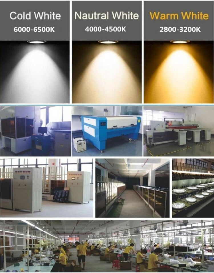 Dimmable LED AR111 Lamp 15W 220V 12V GU10 G53 Base Substitute Halogen Lamps LED Downlight ES111 Bulbs COB Spotlight Warm White