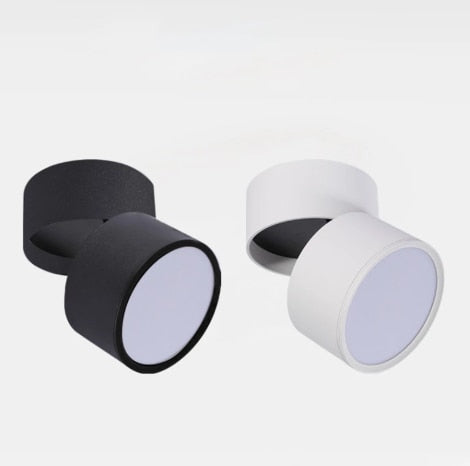 Folding Dimmable LED Downlights 9W 12W 15W LED Ceiling Spot Lights AC110-240V LED Ceiling Lamps Warm Cold White Indoor Lighting