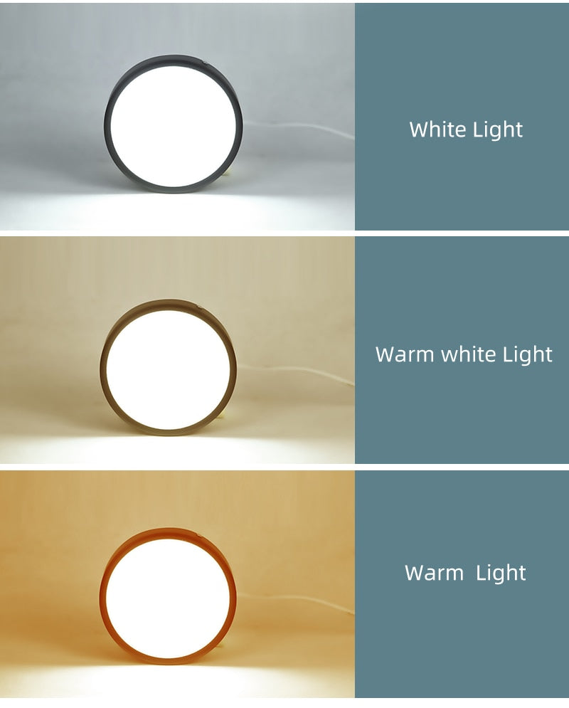 Round LED Panel Lights 15W 20W 30W 50W Downlight 220v LED Surface Ceiling Lamp For Kitchen Lighting