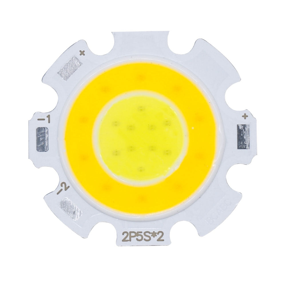 Double bulbs LED 6-30W COB Light Two-color bulb Round lamp LED Bulb Chip SpotLight DownLight Diode Lamps