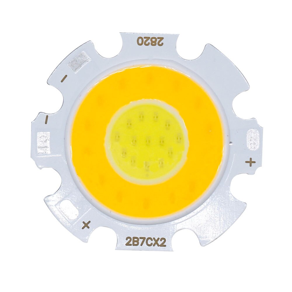 Double bulbs LED 6-30W COB Light Two-color bulb Round lamp LED Bulb Chip SpotLight DownLight Diode Lamps